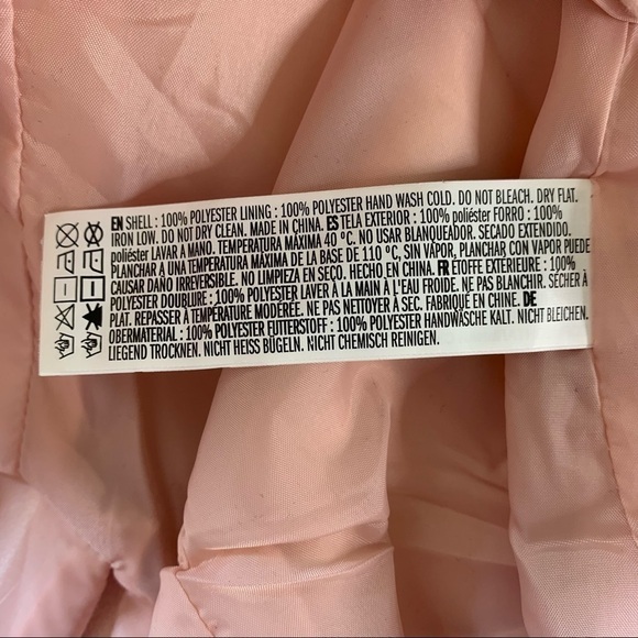 Forever 21 New With Tags Pink Pea Coat Medium - Picture 9 of 11